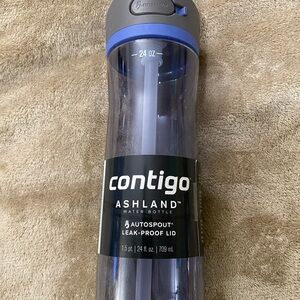 Contigo ASHLAND 2.0 Tritan Water Bottle with AUTOSPOUT Lid, 24 oz., Blue Corn